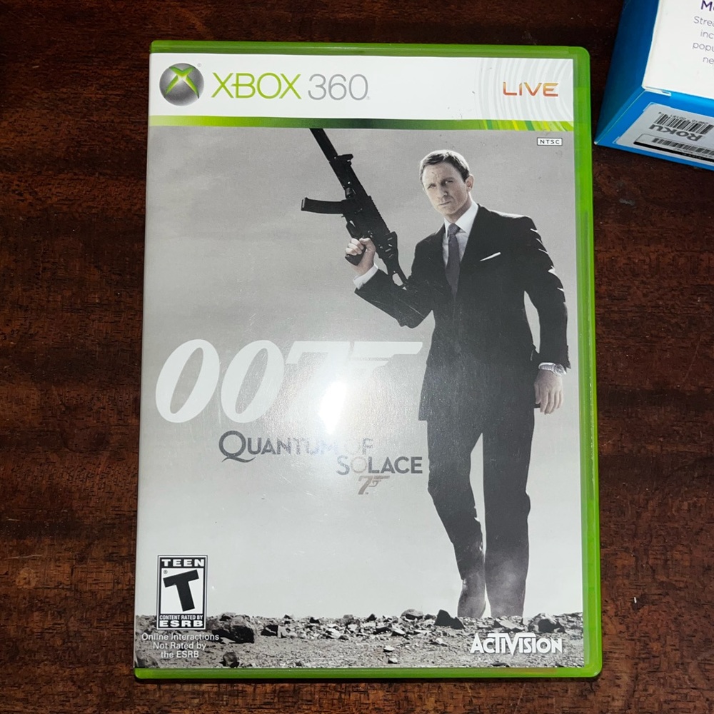 007 Quantum of Silence Xbox 360 game
